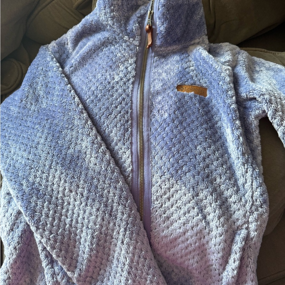 Columbia Periwinkle Fleece Jacket